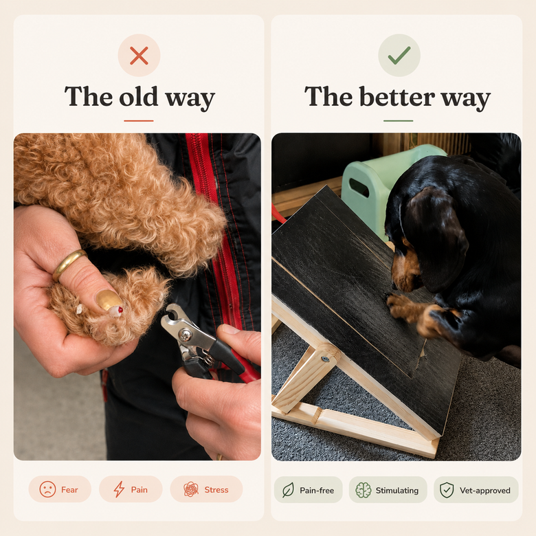 CalmClaws™ Dog Nail Scratch Board