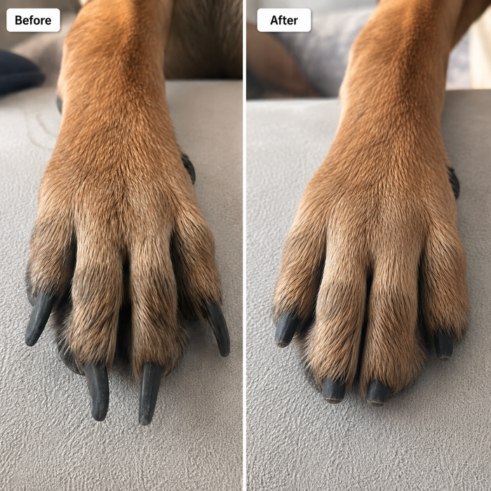 Nails file down naturally